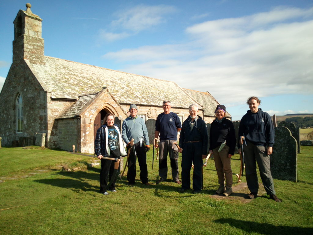 Corsenside Churchyard volunteers